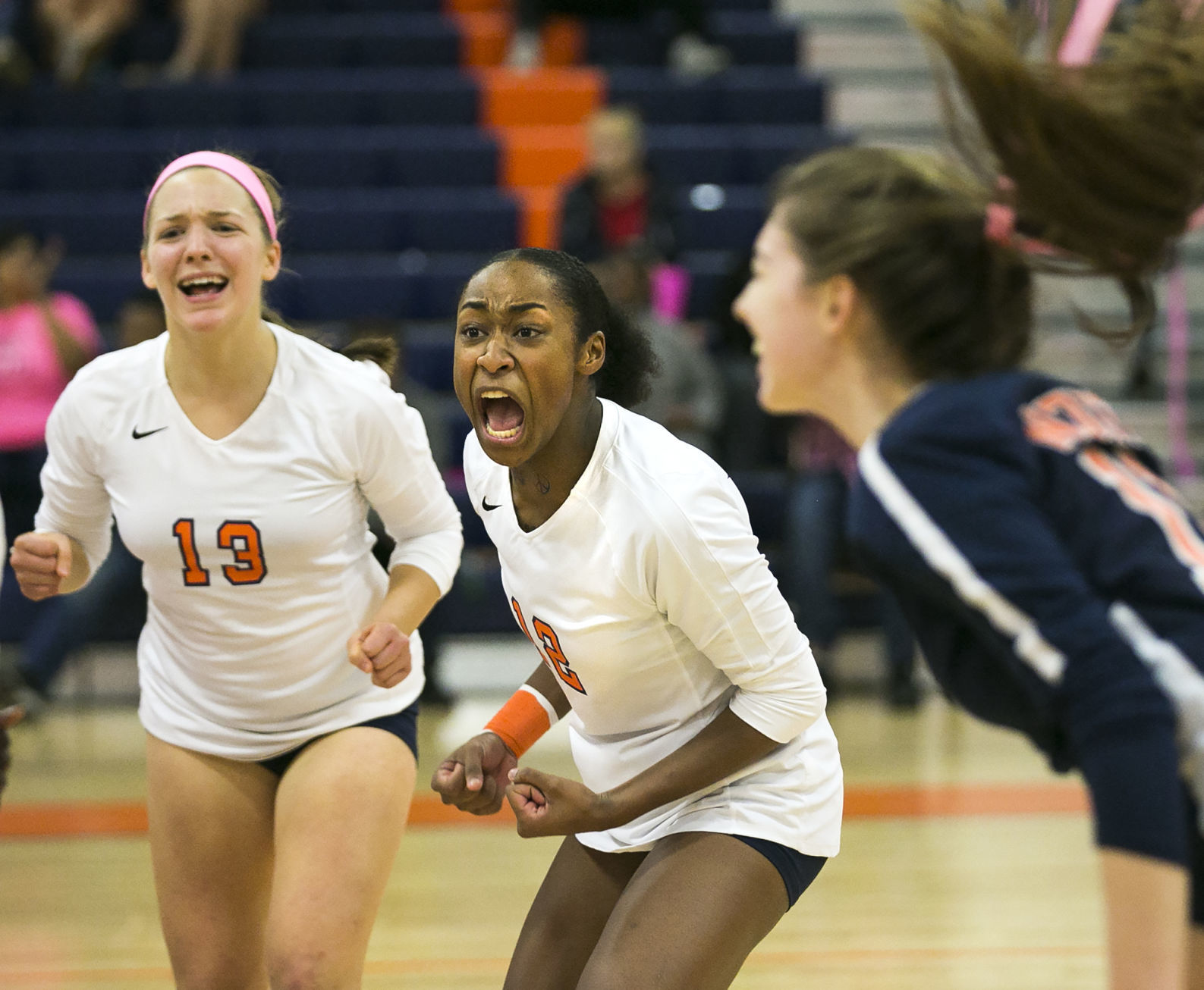 Colonial Forge at North Stafford volleyball